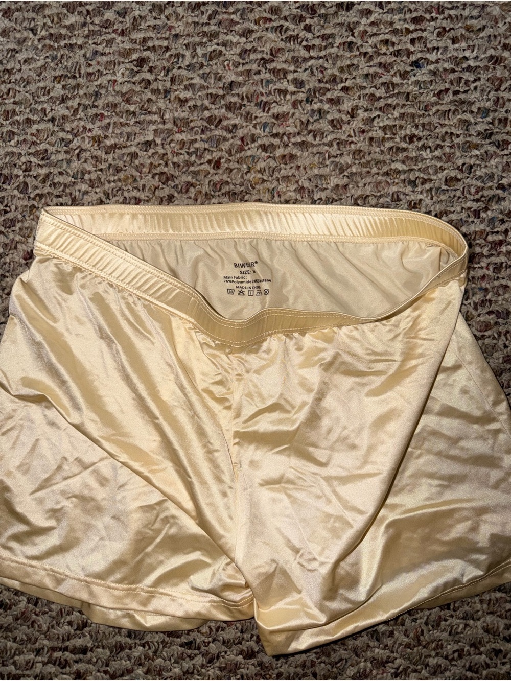 Men’s Light weight stretch shorts - Tan
